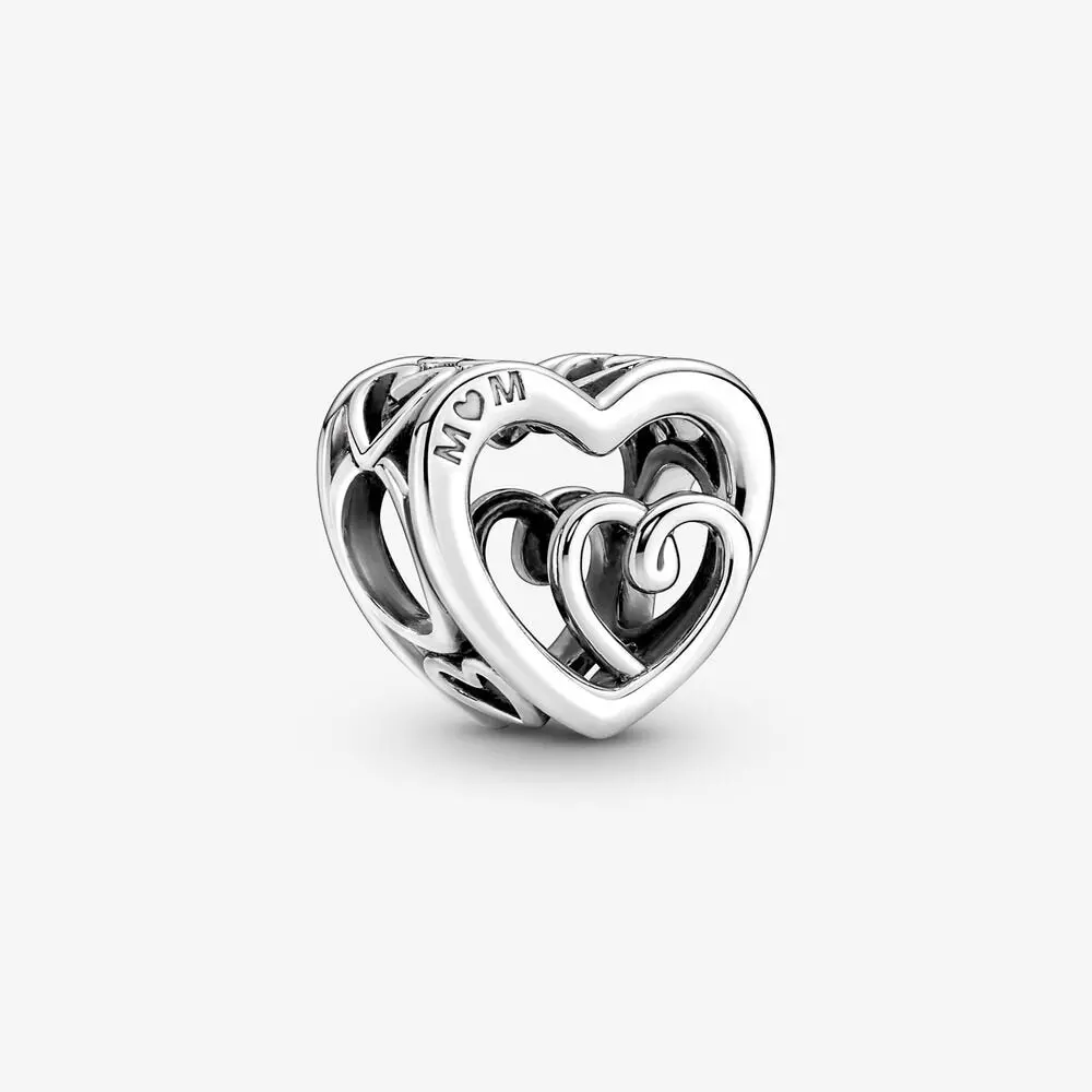 Entwined Infinite Hearts Charm 1