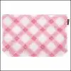 Rose Plaid Large Project Bag 1