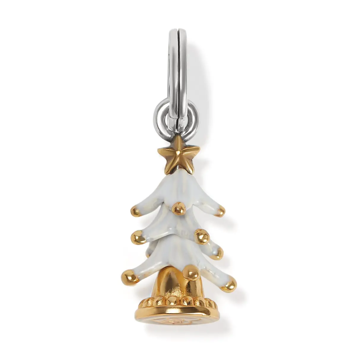 Flocked Christmas Tree Charm 1