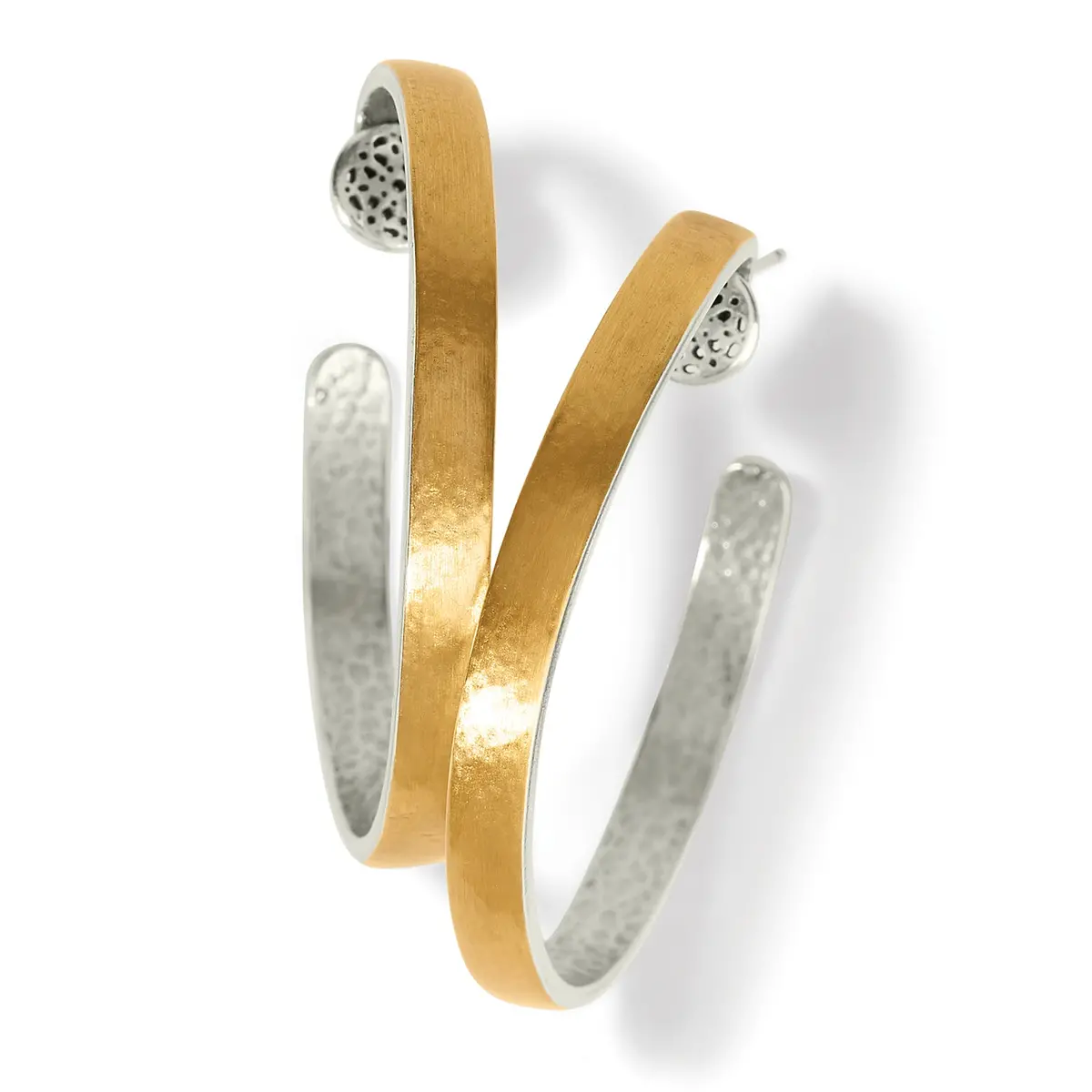 Ferrara Entrata Medium Hoop Earrings 1