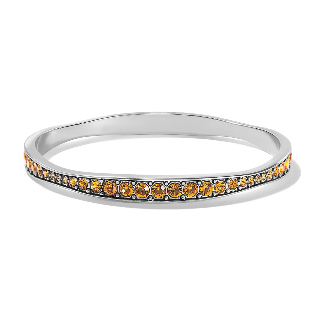 Light Hearted Crystal Bangle 1