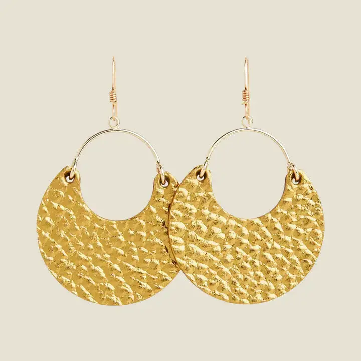 Ninas | Hammered Gold 1