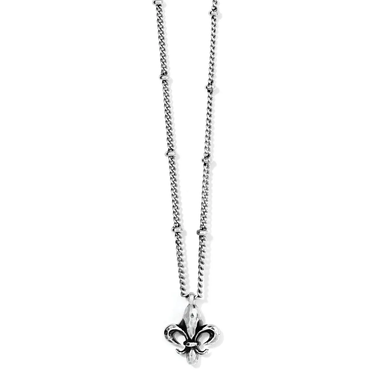 Fleur De Lis Mini Pendant Necklace 1