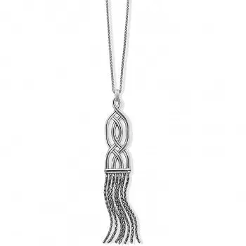 Intertwine Fringe Convertible Necklace 1