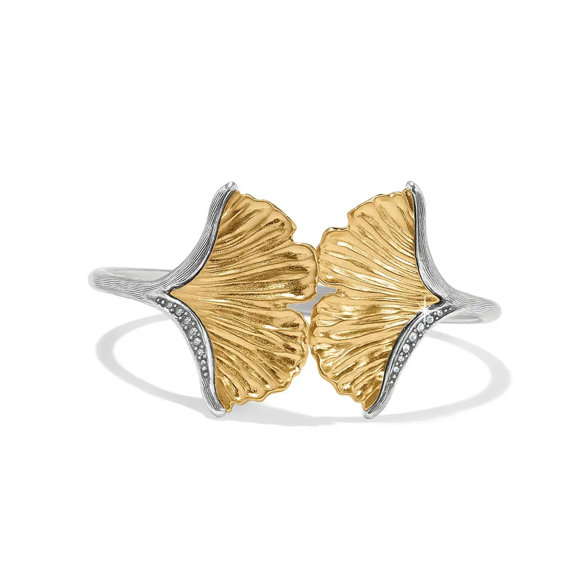 Everbloom Ginkgo Hinge Bangle 1