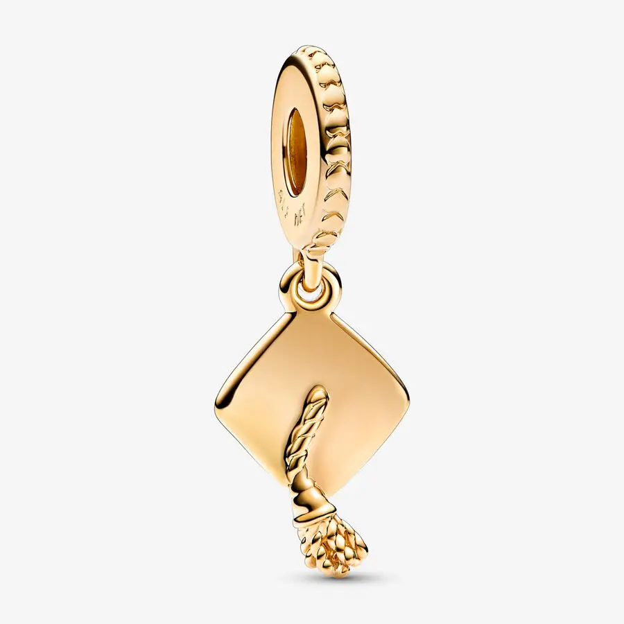 Graduation Cap Dangle Charm 1