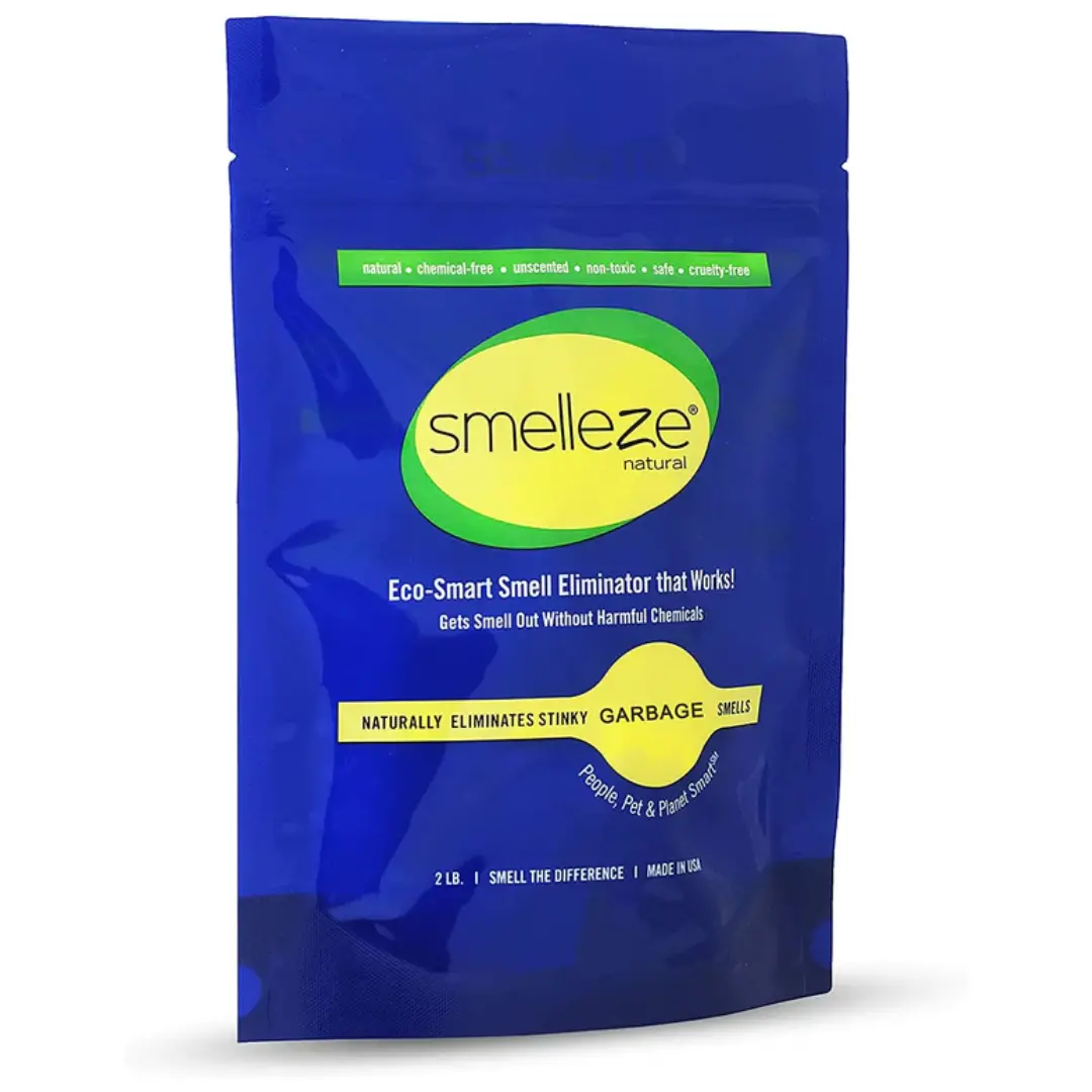 Smelleze® Natural Trash Smell Deodorizer Granules 1