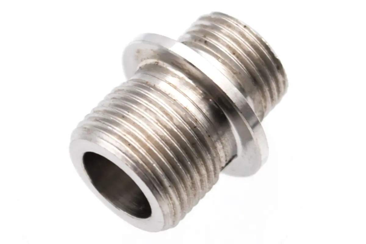 5Ku Stainless Steel Silencer Adapter 12Mm Ccw To 14Mm Ccw #Gb-497 1