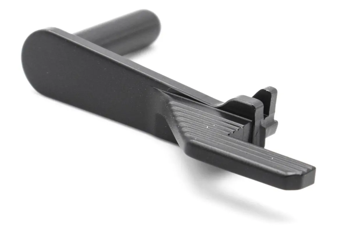 5Ku Stainless Steel Extended Slide Stop (Type 2) For Tokyo Marui Hi-Capa Gbb (Black) #Gb-503-Bk 1