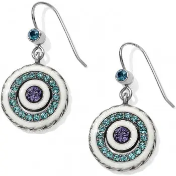 Halo Light French Wire Earrings 1