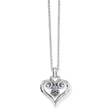 Alcazar Heart Glint Convertible Necklace 1
