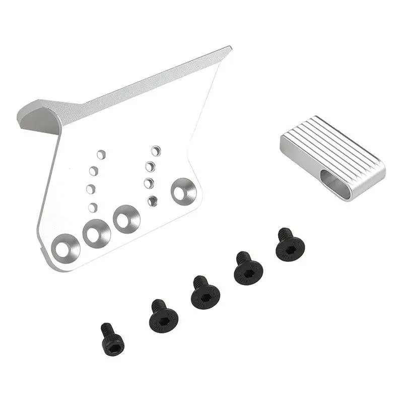 Revanchist Airsoft Optic Mount W/ Adjustable Thumb Rest For Tokyo Marui Hi-Capa Gbb (Matt Silver) Ra_10009 1