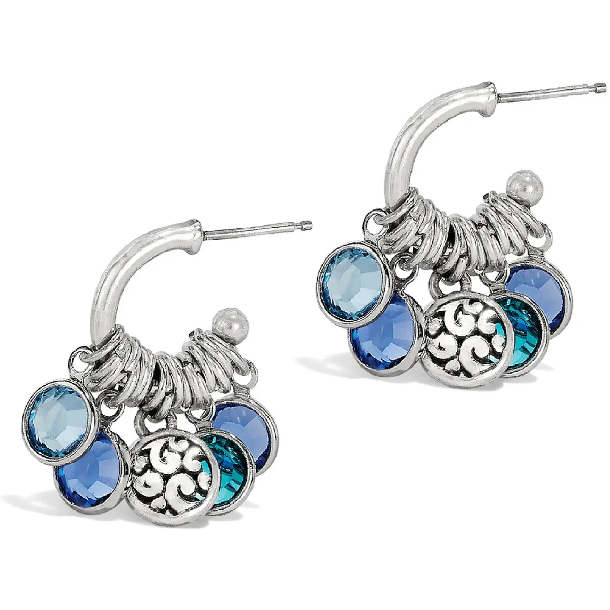 Elora Gems Small Hoop Earrings 2