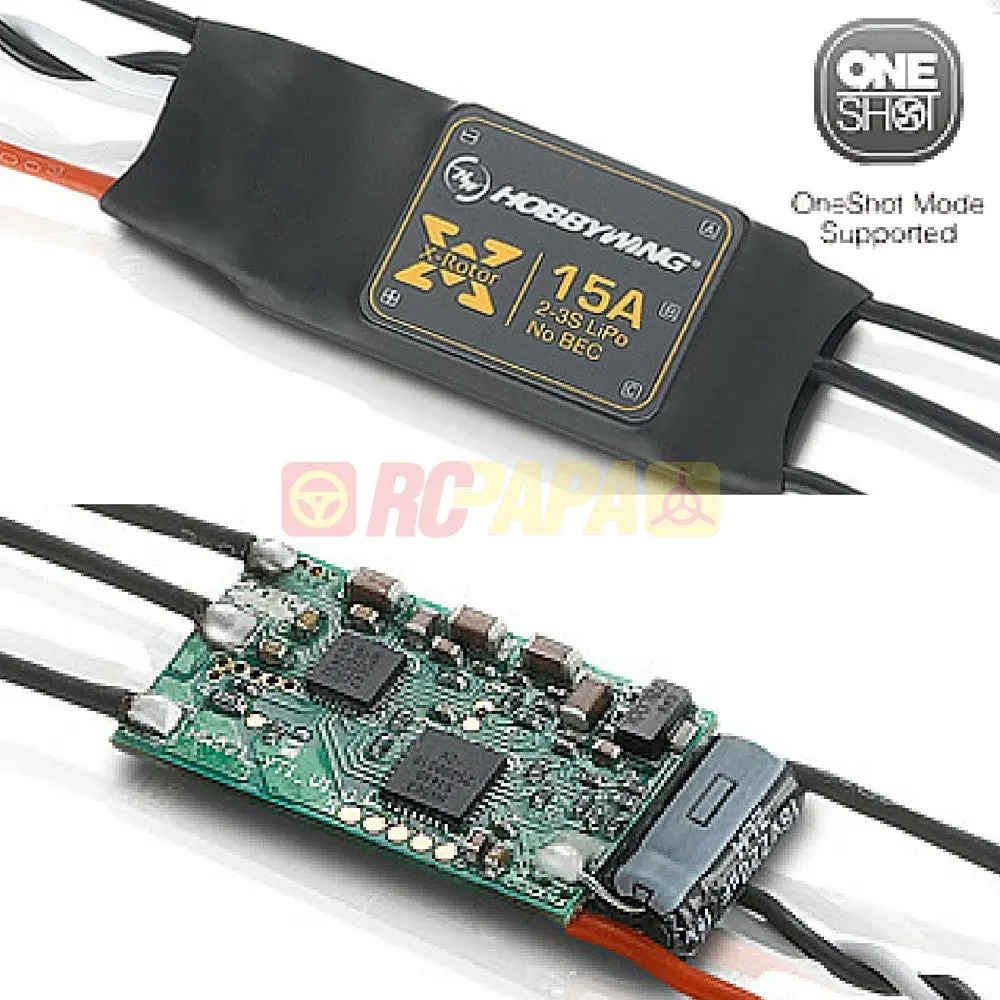 Hobbywing Xrotor 15A Brushless Esc Speed Control For Qav250 (Oneshot Supported) 1