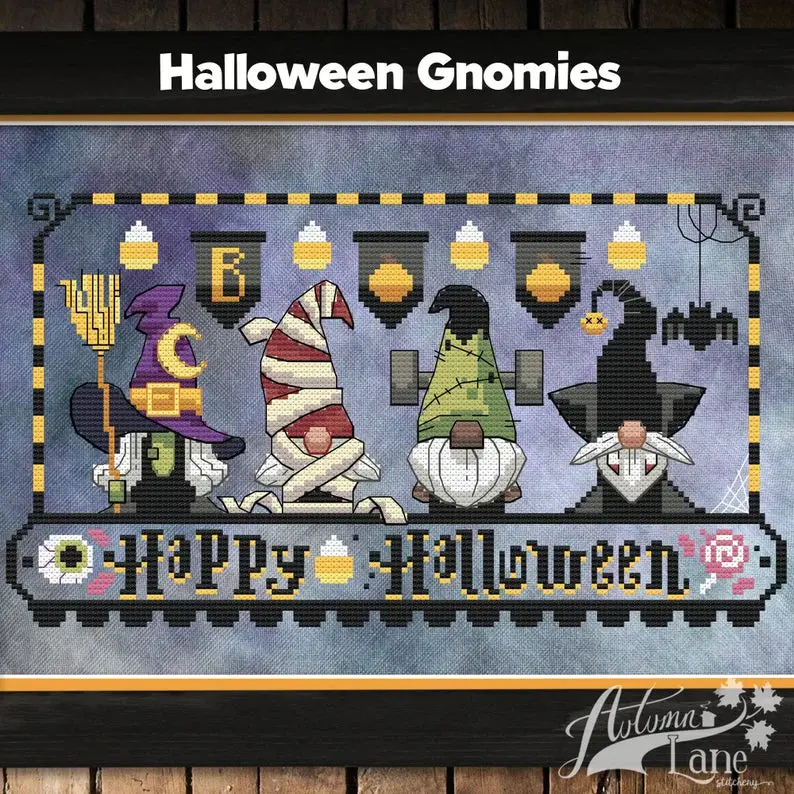 Halloween Gnomies 1