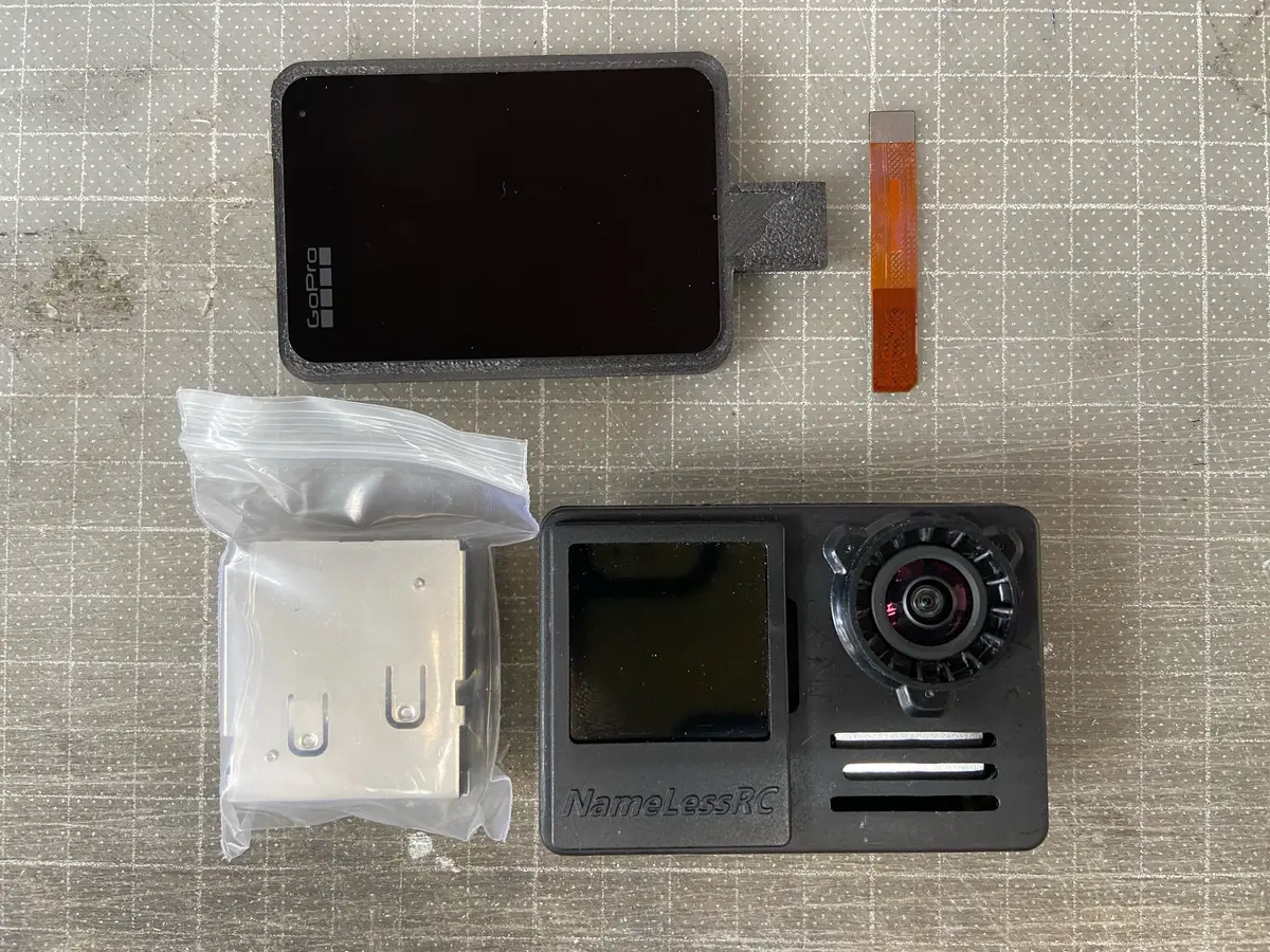 Decased Naked Gopro 10 Camera For Fpv Drone Cinewhoop 1