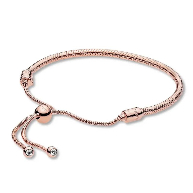 Pandora Moments Snake Chain Slider Bracelet 1