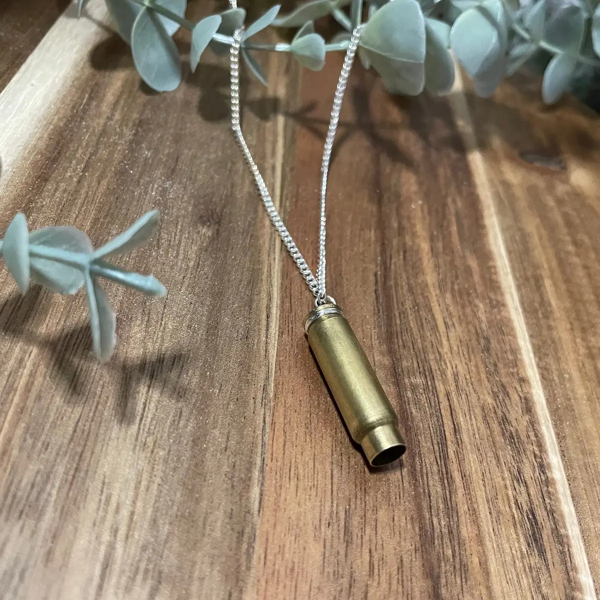 Bullet Casing Necklace 1