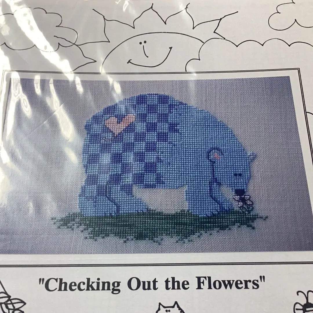 Checking Out The Flowers 1