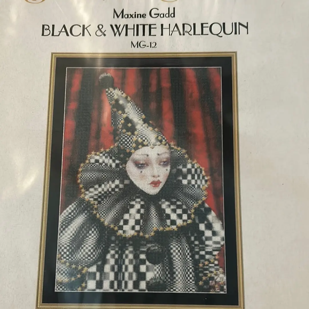 Black & White Harlequin 1