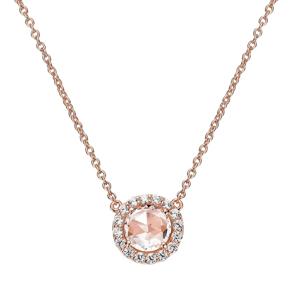 Lafonn Rose-Cut Halo Necklace 1