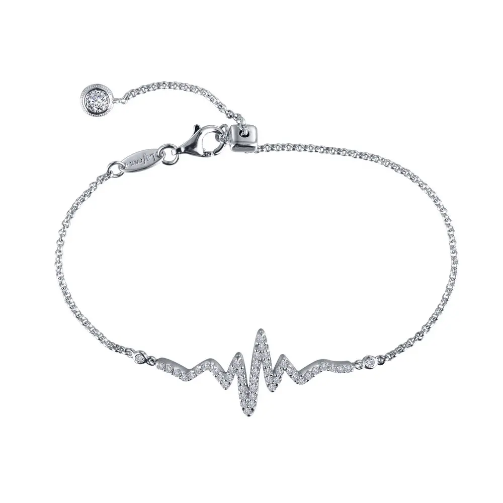 Lafonn Heartbeat Adjustable Bracelet 1