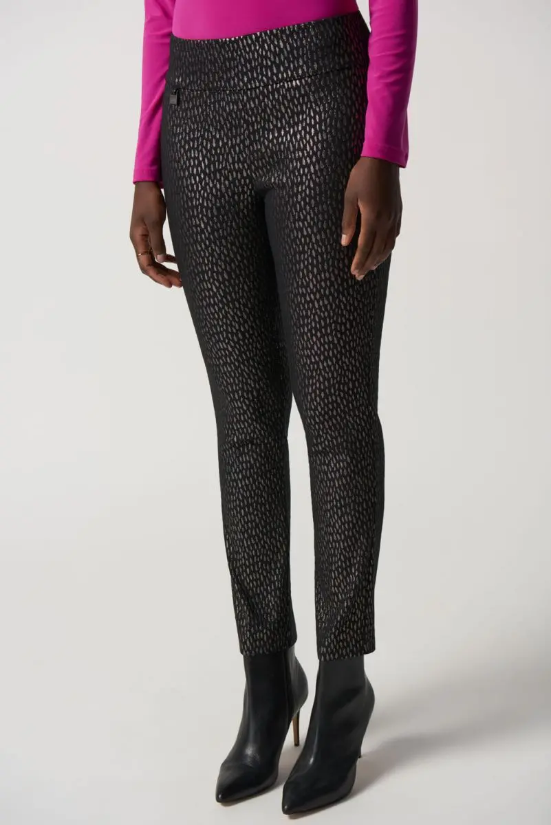 Slim-Fit Pants | Black Bronze 1
