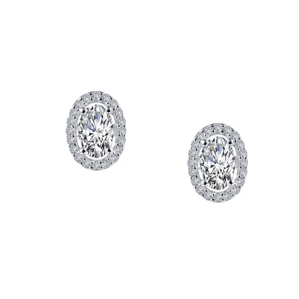 Lafonn 1.26 Ctw Halo Stud Earrings 1
