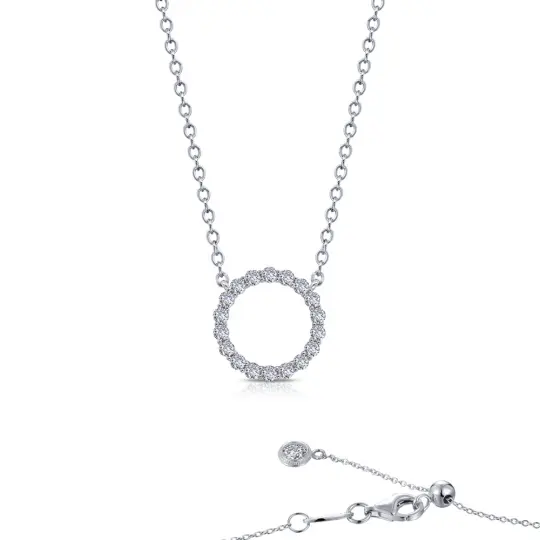 Lafonn Open Circle Necklace 1