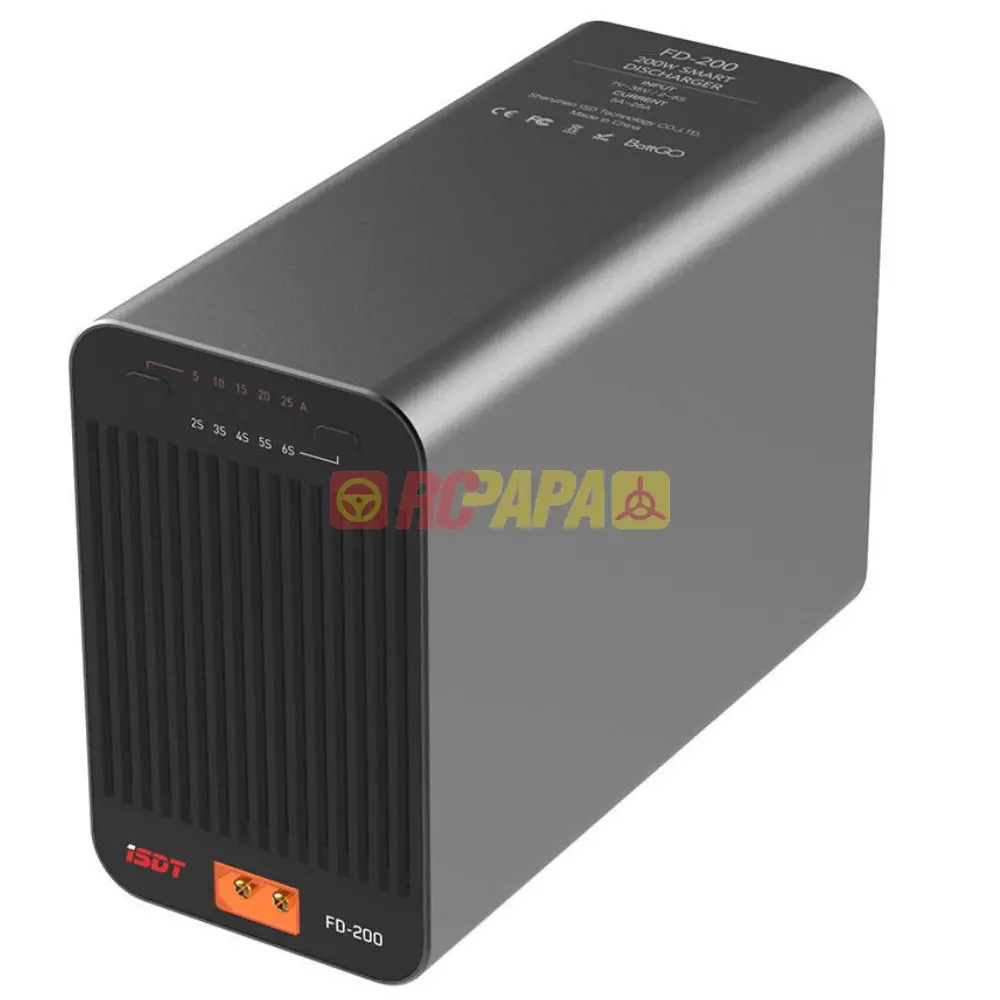 Isdt Fd-200 200W 25A Smart Discharger For 2S-8S Lipo Battery 1