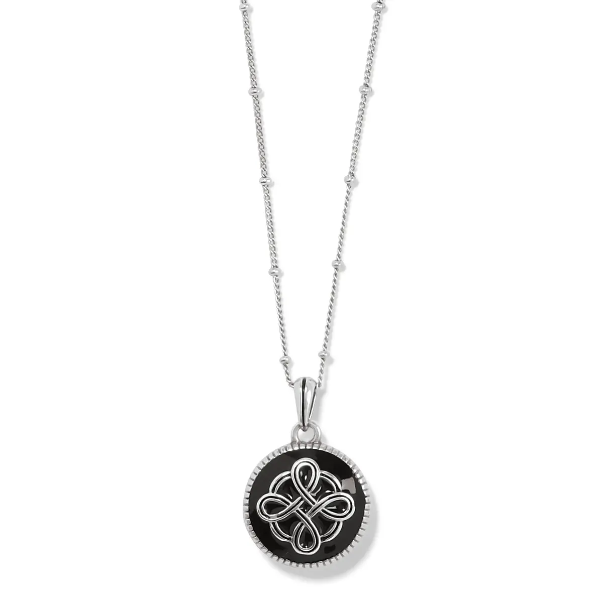 Interlok Noir Reversible Necklace 1