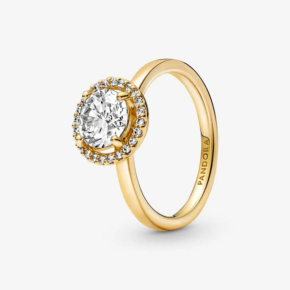 Sparkling Round Halo Ring 1