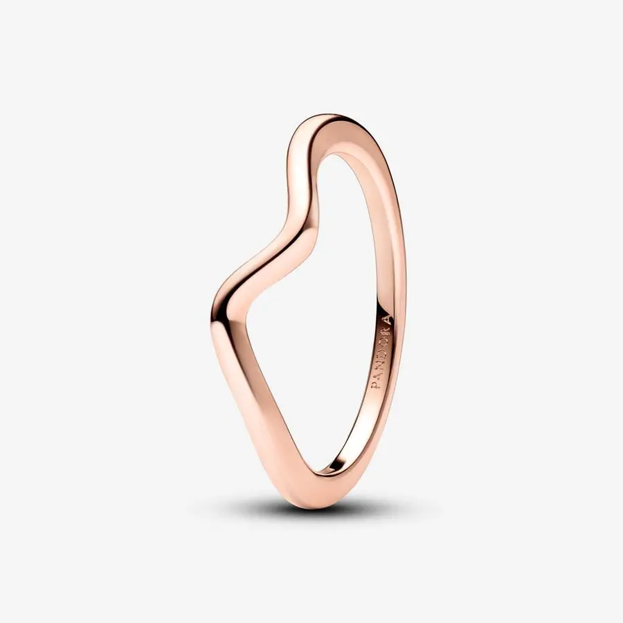 Polished Wave Ring 1