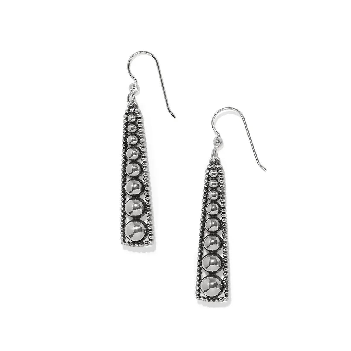 Pretty Tough Pyramid French Wire Earrings 1