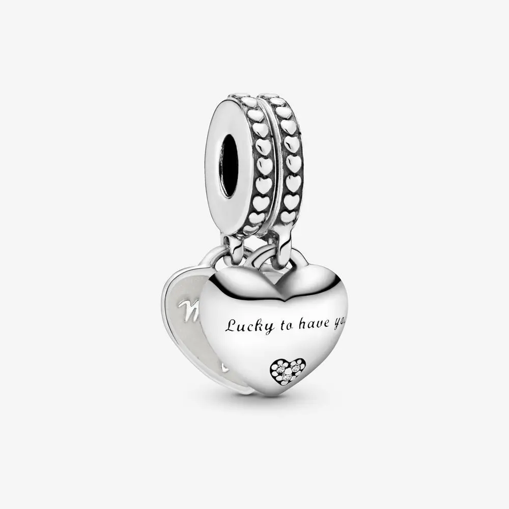 Daughter- & Mother In Law Split Dangle Charm 1