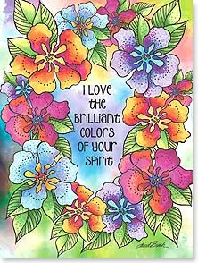 Birthday Card | Brilliant Colors 1
