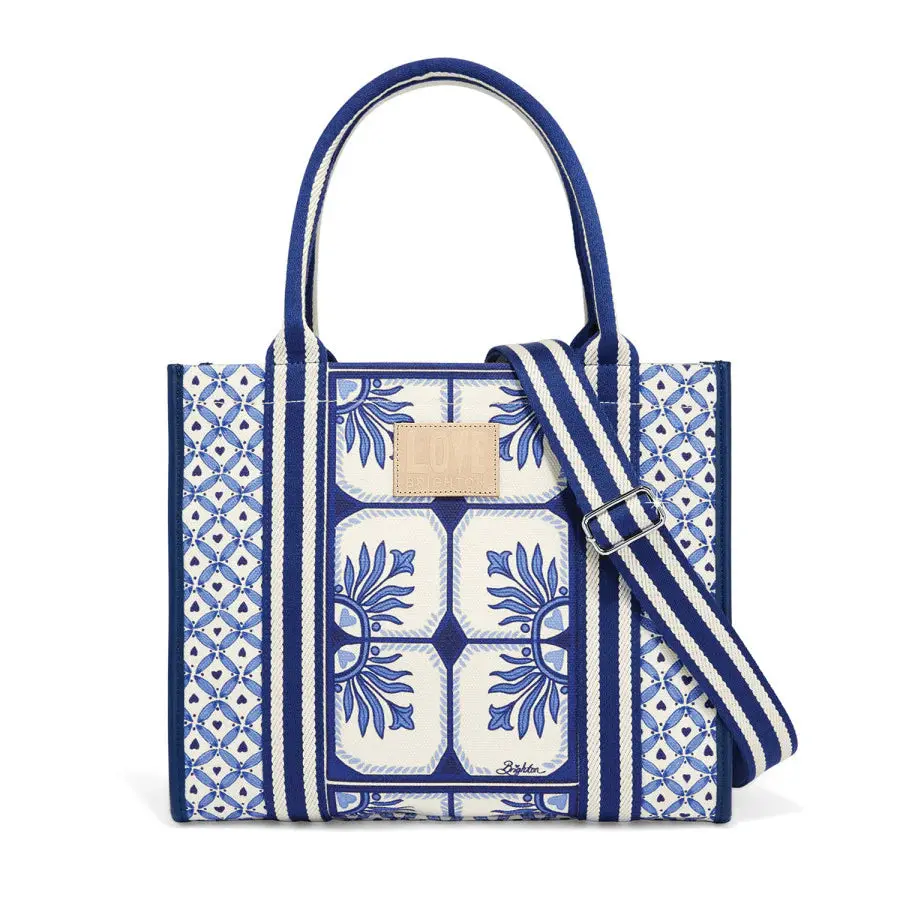 Lovely Tiles Canvas Carryall 1