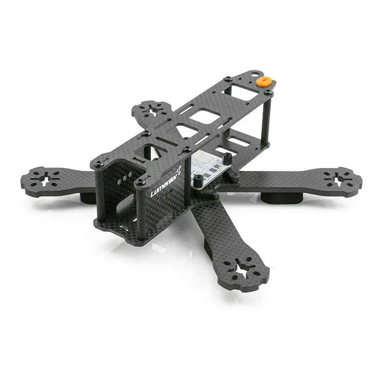 Lumenier Carbon Fiber Raceblade Qav-R Fpv Racing Quadcopter Frame Kit (4") With X Bottom Brace 1