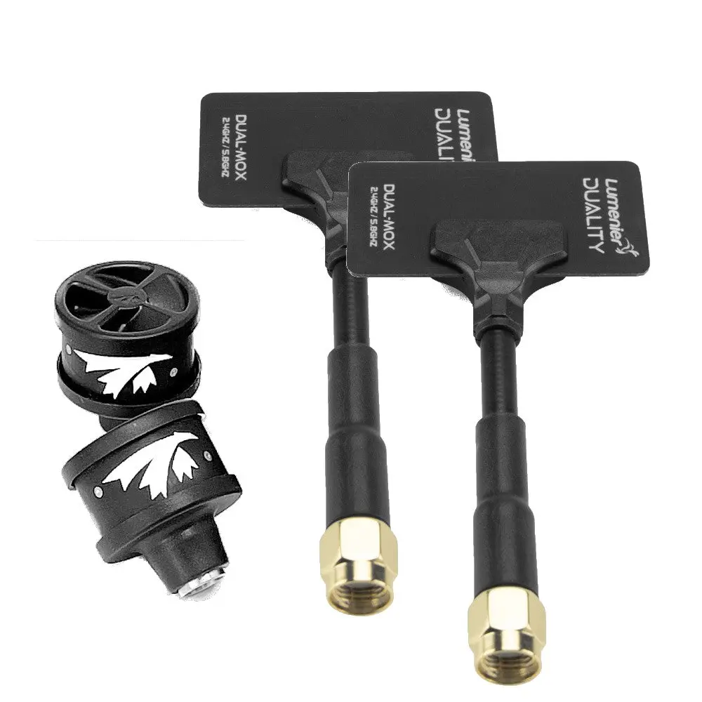 Lumenier Duality Dual-Mox & Truerc Duality Stubby Antenna Combo 1