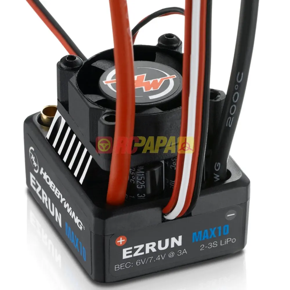 Hobbywing Ezrun Max10 60A Waterproof Brushless Esc 1