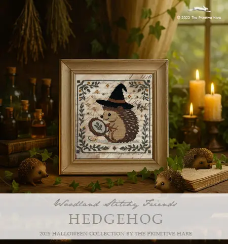 Woodland Stitchy Friends: Hedgehog 1