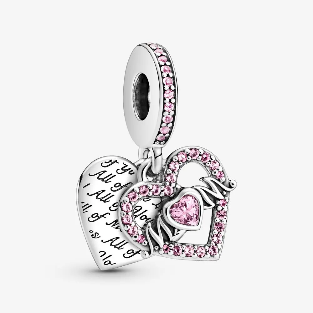 Heart & Mum Dangle Charm 1