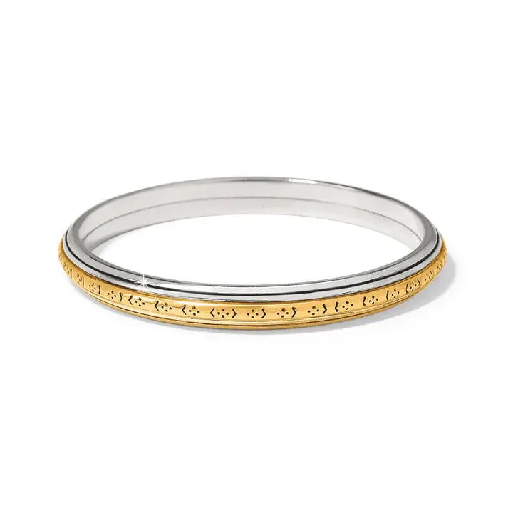 Mosaic Two Tone Bangle 1