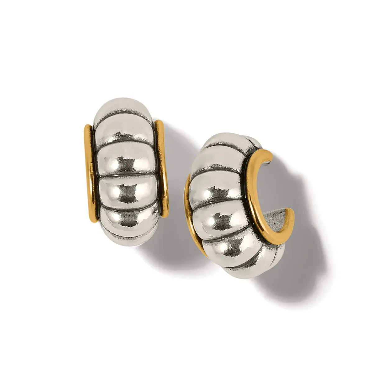Mystic Moon Scallop Hoop Earrings 1