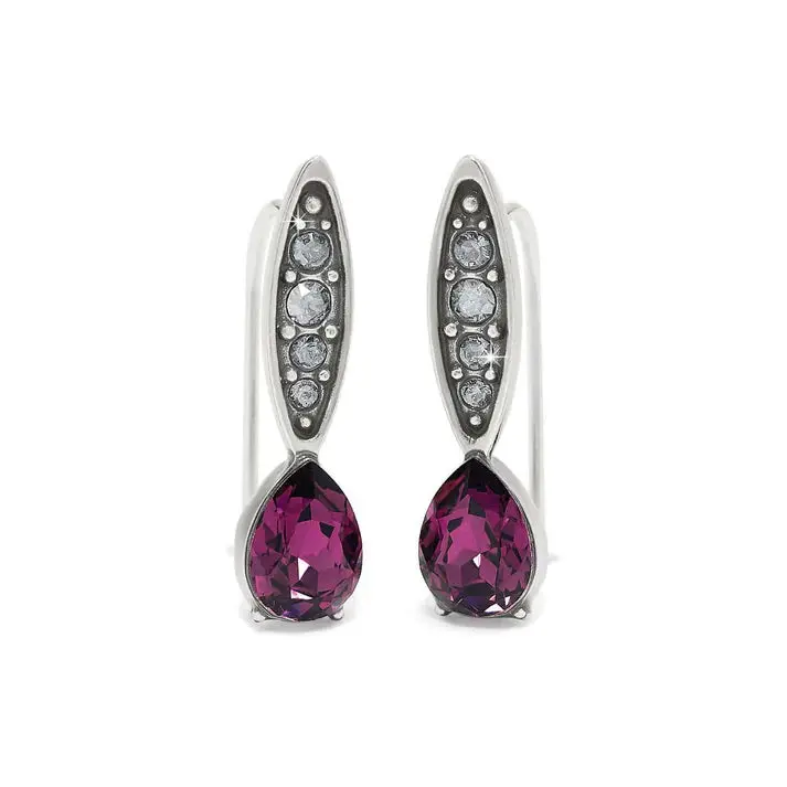 Mystery Of Love French Wire Earrings | Amethyst 1