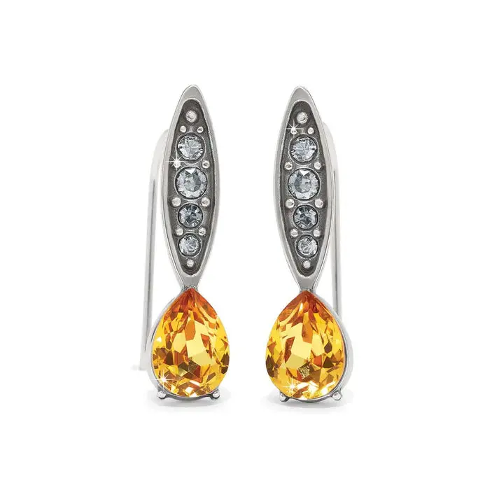 Mystery Of Love French Wire Earrings | Topaz 1