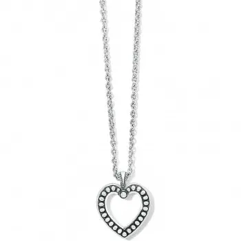 Pretty Tough Open Heart Necklace 1
