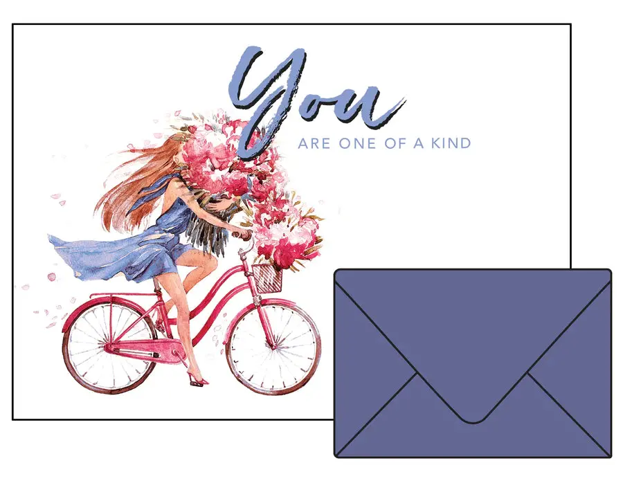 Flat Notecards - You Are One Of A Kind 1
