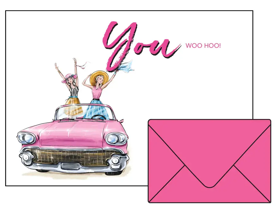 Flat Notecards - You Woo Hoo! 1