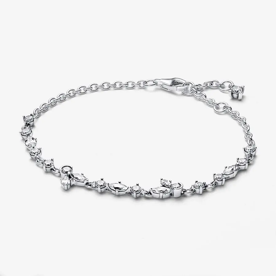 Sparkling Herbarium Cluster Chain Bracelet 1